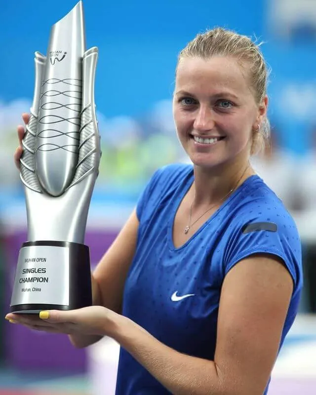 Petra Kvitova in Wuhan open