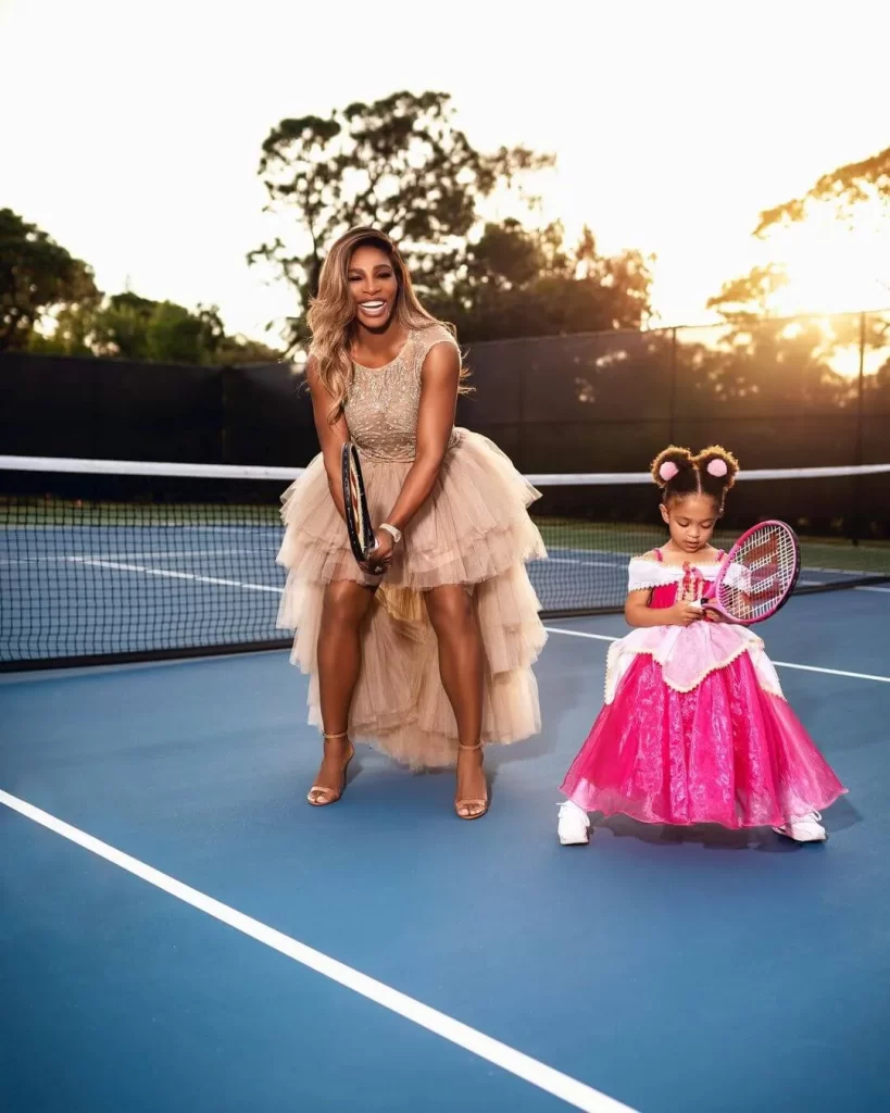 Serena Williams with her Daughter (Alexis Olympia Ohanian Jr.)