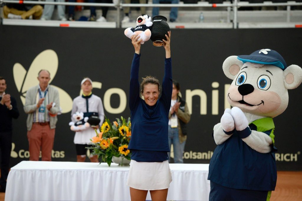 Tatjana Maria Celebrating her winning moments in Copa Colsanitas 2022