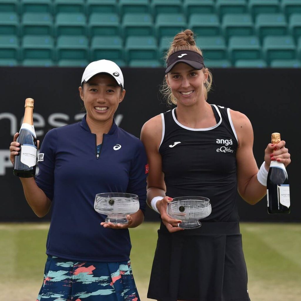 Beatriz haddad maia and zhang shuai nottingham open 2022 doubles title