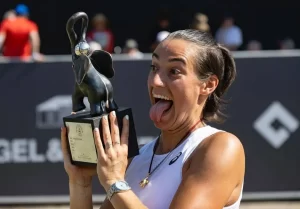 Caroline Garcia Winning moments at Bad Homburg Open 2022