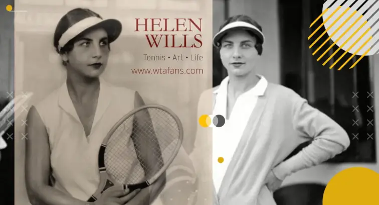 Helen Wills Moody old school best female tennis player