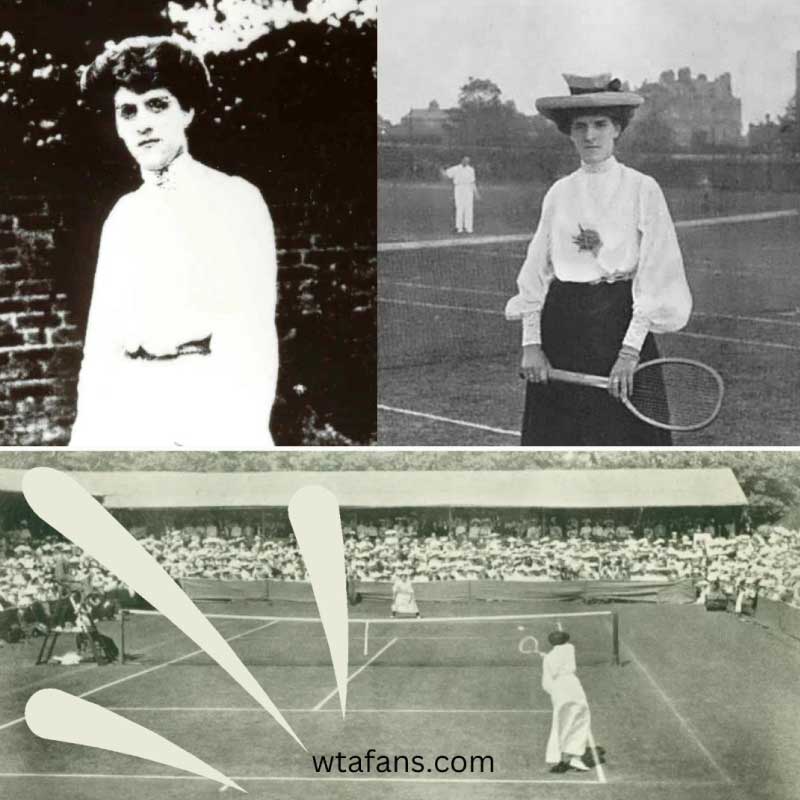 British Female Tennis Player Dorothea Douglass Lambert Chambers