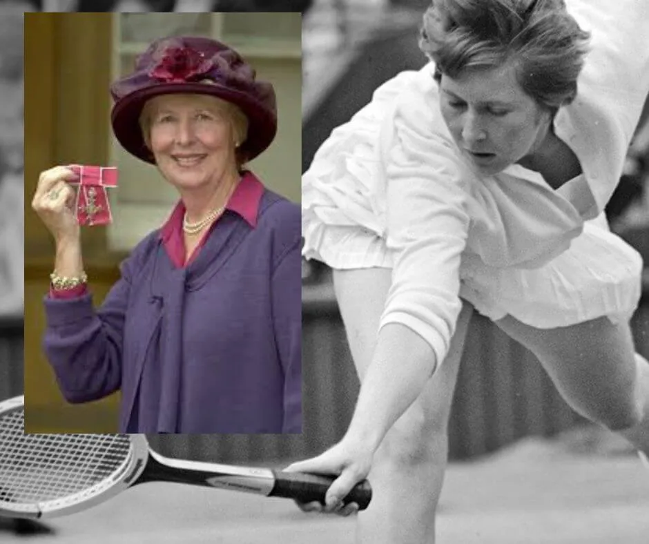 Christine Truman Janes former female tennis player