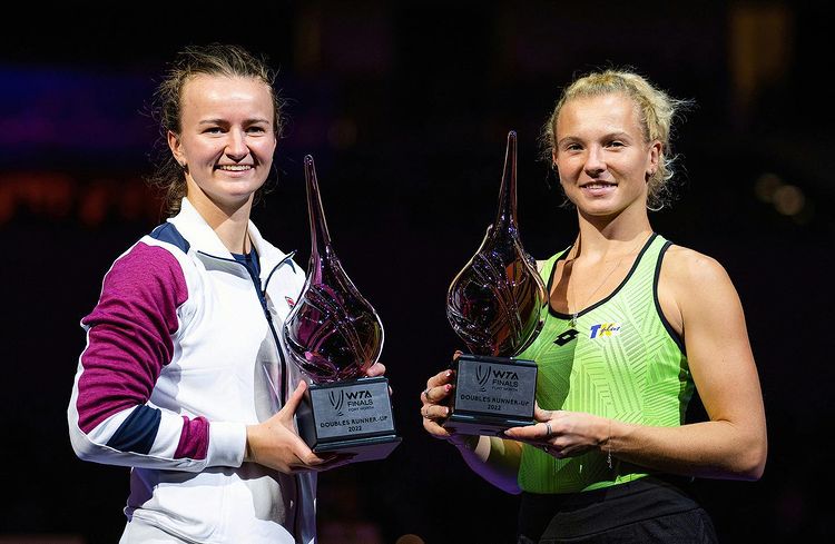 Barbora Krejcikova and Katerina Siniakova- WTA Double Player of the Year 2022