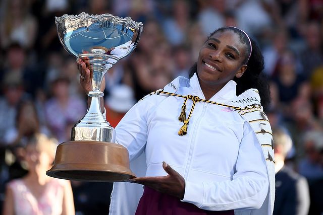Serena williams ASB Classic 2020 champion
