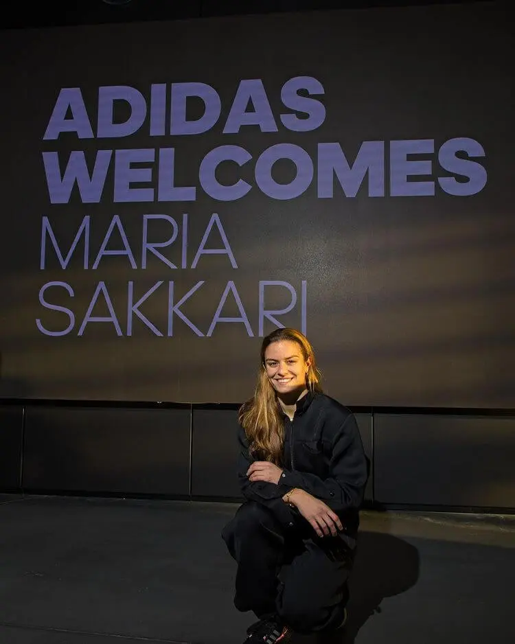 Maria Sakkari sponsor Adidas