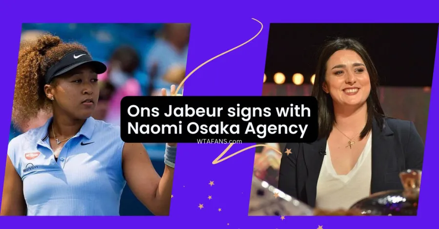 Tunisian Tennis Star Ons Jabeur Joins Forces with World No. 1 Naomi Osaka's Agency