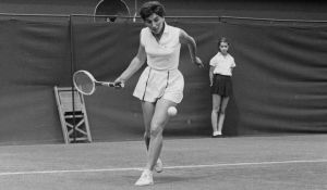 Olga Morozova Old school Russian female tennis player