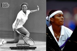 Zina Garrison Black Female Tennis Player