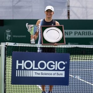 Iga Swiatek, champion of Warsaw Open 2023