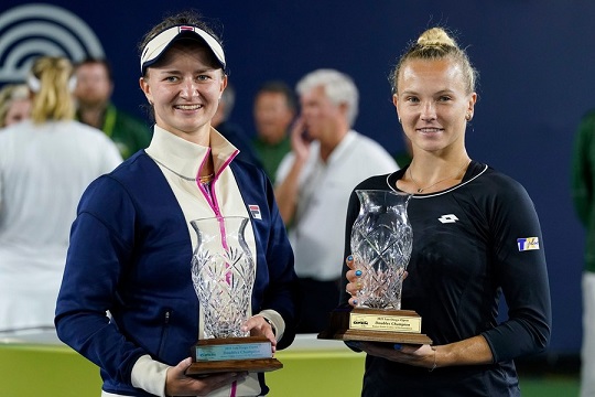 Barbora Krejcikova /  Katerina Siniakova
san diego open 2023 doubles champions