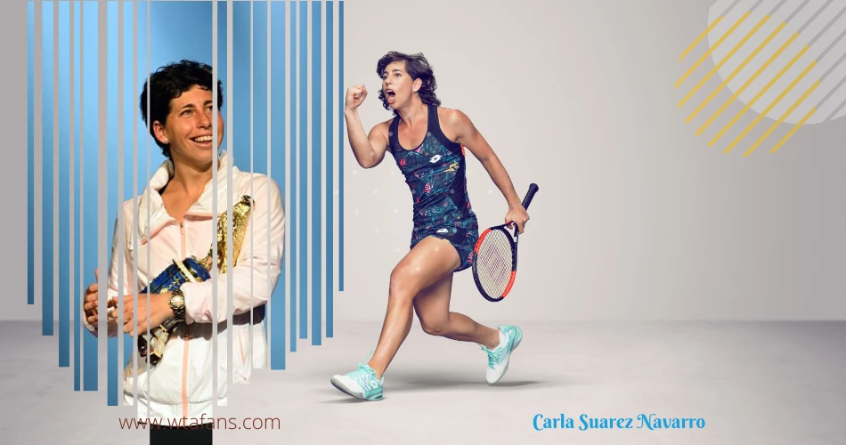 Carla Suarez Navarro is one of the most popular Spanish female tennis player