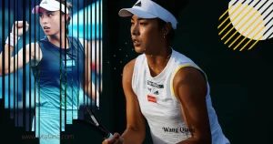 Wang Qiang Chinese Female Tennis Player