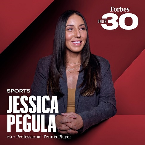 Jessica Pegula: A Tennis Trailblazer Named to Forbes’ “30 Under 30” for 2024