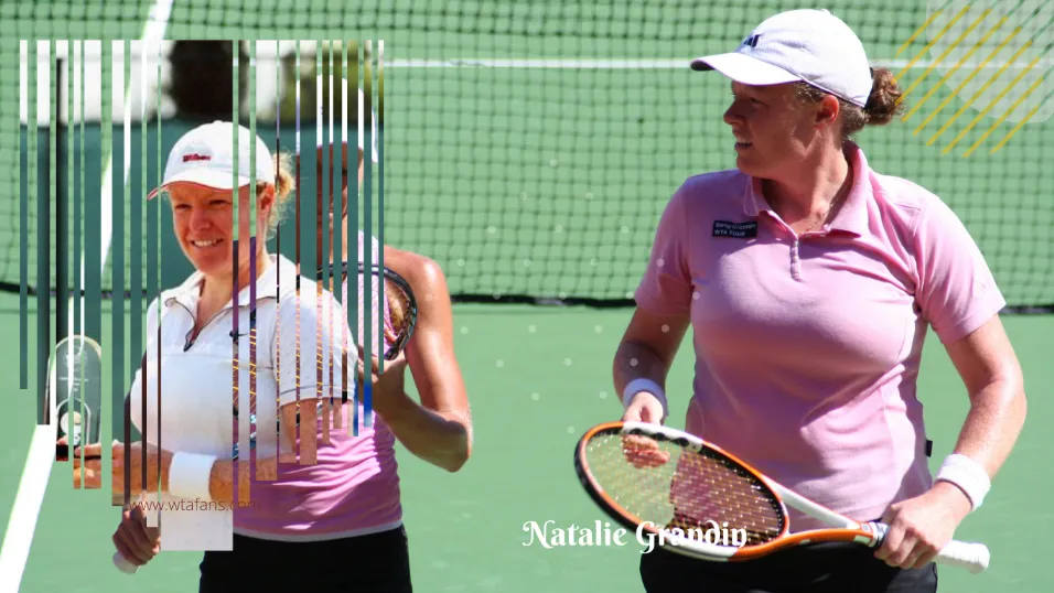 natalie grandin good female tennis player from South Africa