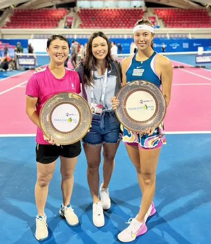Hao-Ching Chan and Fang-Hsieh Wu thailand open 2023 doubles champions