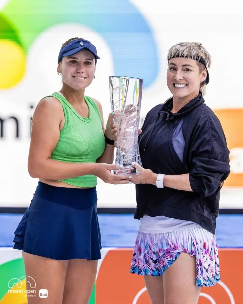 Bethanie Mattek-Sands and Sofia Kenin captured the 2024 Miami Open title