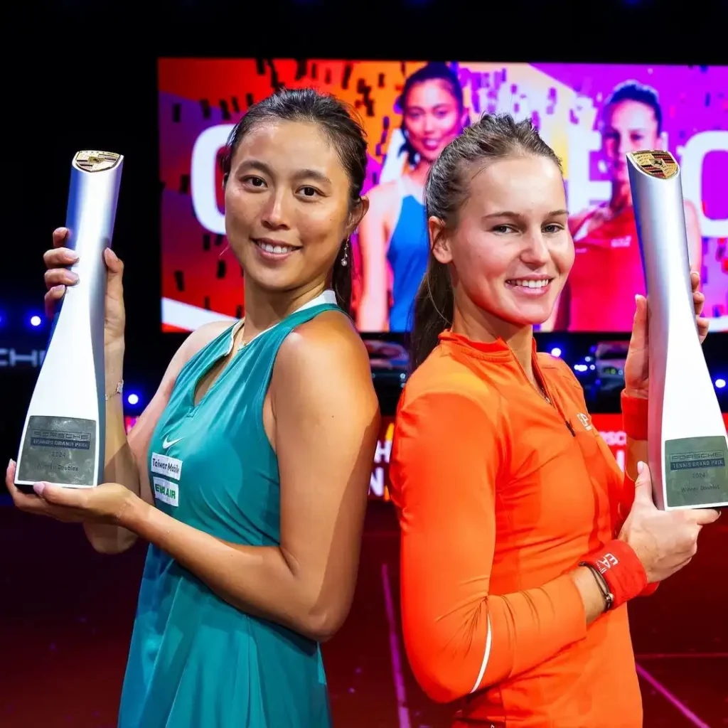 Chan Hao-Ching and Veronika Kudermetova 2024 Stuttgart Open champions