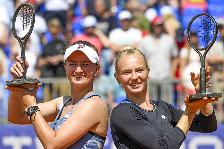 Barbora Krejcikova and Katerina Siniakova 